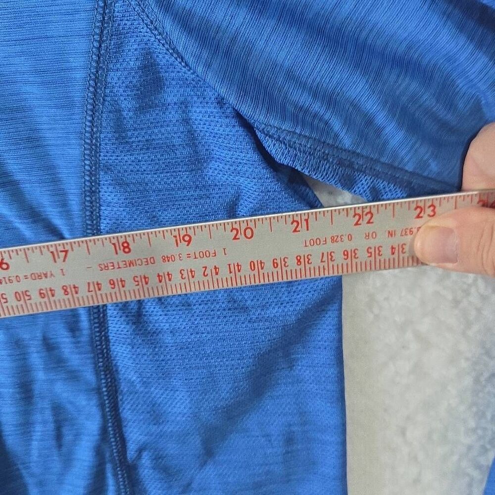 Tommy Bahama Men's Delray IslandZone 1/4 Zip Performance Sweatshirt‎ Blue Medium - Picture 4 of 7